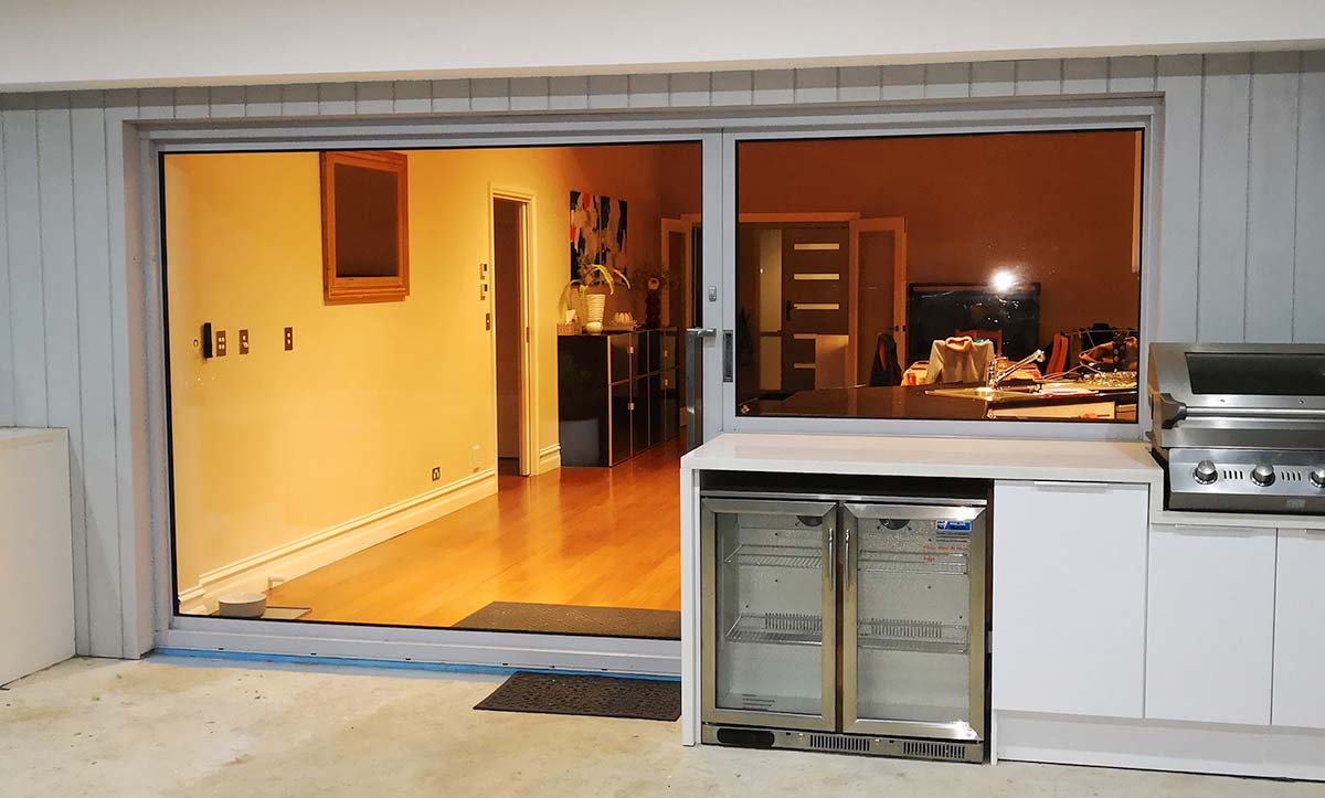 Architectural cavity sliding doors in Melbourne area