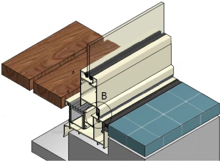 Building Up To The Bifold Sill For Flush Floor Look Nu